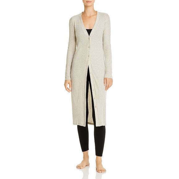 Beyond Yoga Your Line Buttoned Duster Cardigan size L - Picture 1 of 8